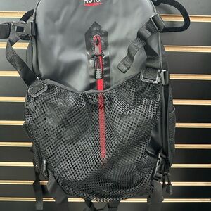 KEMI MOTO Black and Red Men's motorcycle Backpack
